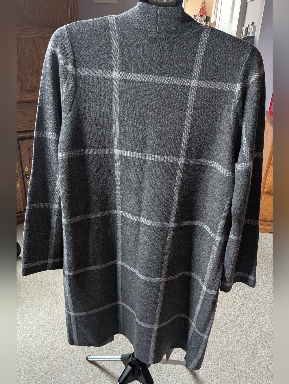 Reitmans Heather Gray Knit Cardigan - Picture 2 of 4